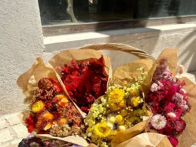 Fleurs séchées