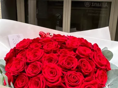 Bouquet rouge